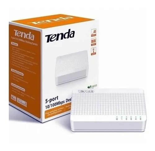 S105 SWITCH TENDA 5 PTOS BASE 100