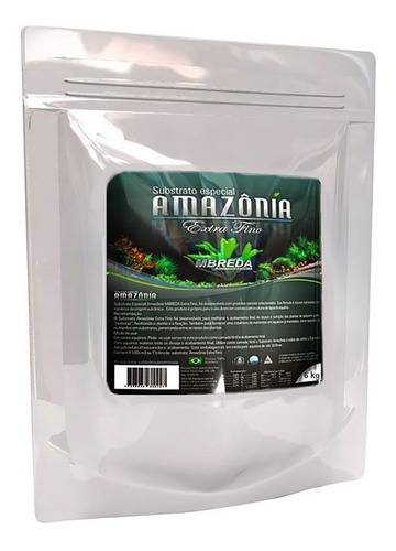 Substrato Fértil Amazonia Extra Fino Mbreda 6kg + Brinde