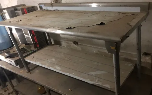 Mesa 150cm Acero Inoxidable