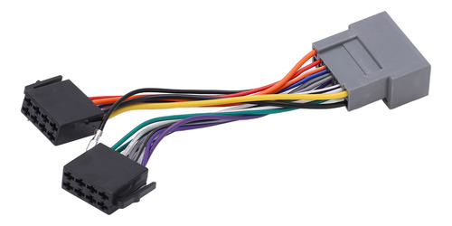 Adaptador De Conector De Radio Estéreo Arnés De Cables Iso D