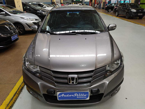 Honda City 1.5 Ex Cinza 2010 (completo + Baixa Km)