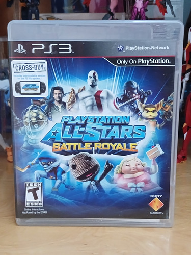 Playstation All Stars Battle Royale Ps3 Midia Física 