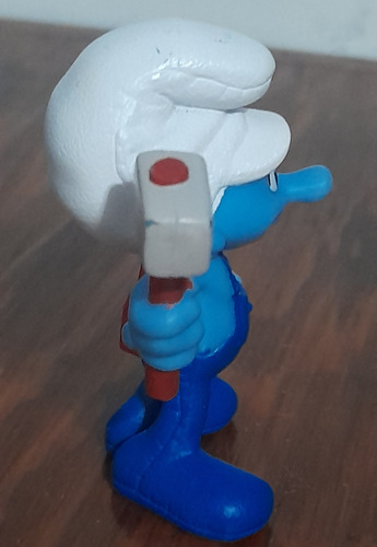 Pitufo Obrero Los Pitufos Figura Peyo Mcdonald's 2013 (Usado)