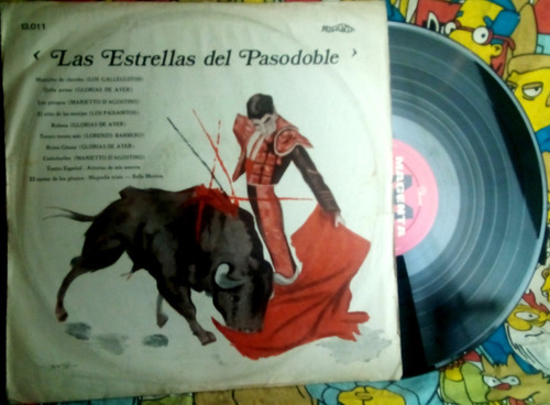 Lp - Las Estrellas Del Pasodoble -  Varios