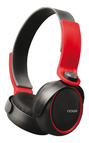 Auriculares gamer Noga NG-904 negro y rojo