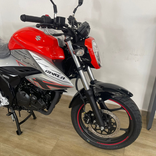 Suzuki Gixxer 150 Rojo Fi Entrega Inmediata Creditos