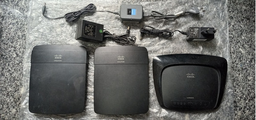 Kit C/ 3 Roteador Repetidor Acess Point Cisco Linksyse1200