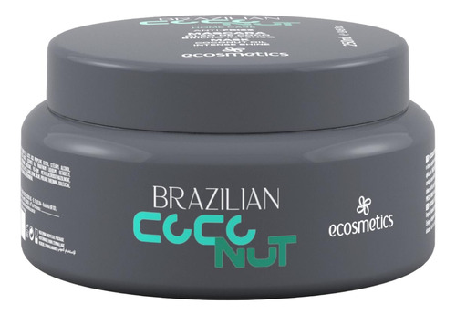 Máscara Anti-frizz Brazilian Coconut 250 Ml Ecosmetics