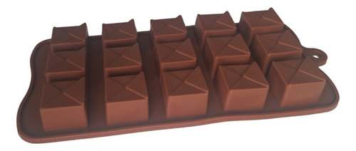 *molde Silicon 15 Regalos Navidad Jabon Fondant Chocolate *