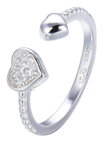 Anillo Ajustable De Plata 925 (lan02)