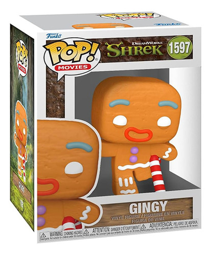 Funko Pop Movies Shrek Dreamworks Gingy (biscoito) 1597