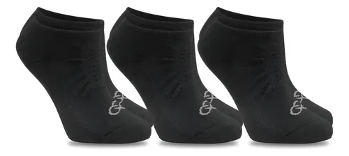 MLB 5514458770 Kit Com 3 Pares De Meias Unissex Olympikus Invisivel Meia Nf JM