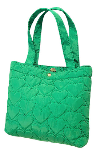 . Bolso Casual Acolchado En Forma De Corazón For Mujer,