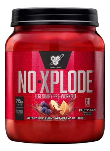 Oxido Nitrico Bsn No-xplod 60 Servicios