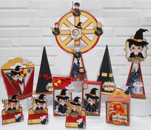 Arquivo De Corte Kit Harry Potter 50