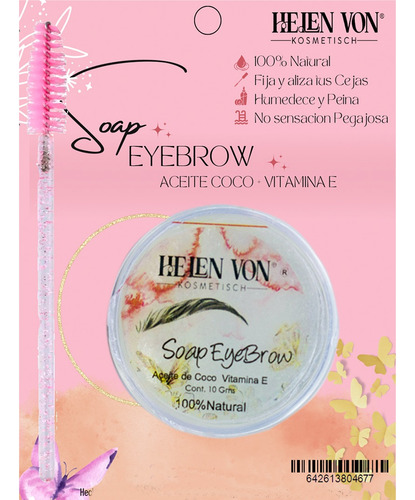 Jabón Transparente Para Fijar Peinar Cejas Con Microblading