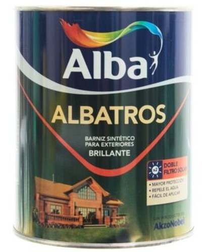 Albatros Barniz Marino Exterior Bte Doble Filtro Solar 4lts