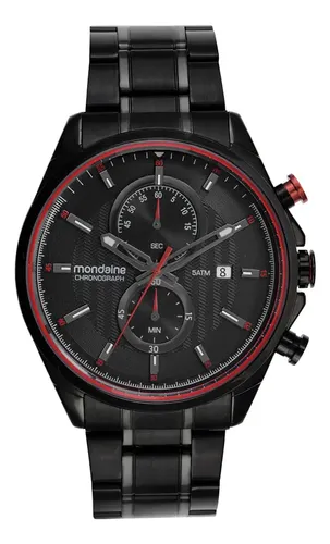 Relogio Masculino Cronografo Preto