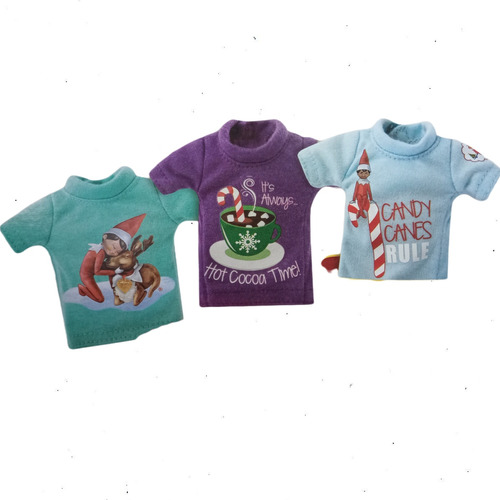 Maletin 3 Camisetas Cariñosas The Elf On The Shelf T-shirts