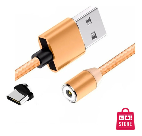 Cable Magnetico  3 En 1  Usb-c Micro Usb Iphon