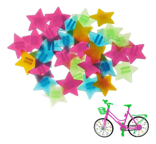 Nt-ling Star - Radios De Plastico Para Bicicleta (36 Unidade