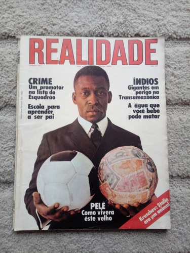 Revista Realidade Nº 58 -de 1971 . Politica Já Com Frete.