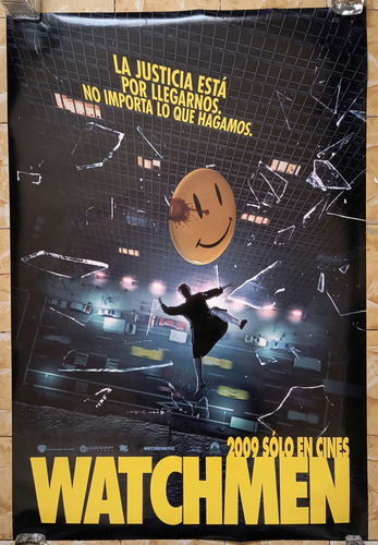 Póster Original Cine Watchmen Versión 1
