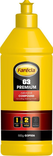 Pasta Pulir Paso 1 Y 2 Farécla G3 Premium Compound 0.5 Lt
