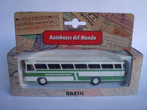 1/72 Bus Mercedes Benz Brasil Autobuses Del Mundo Colección