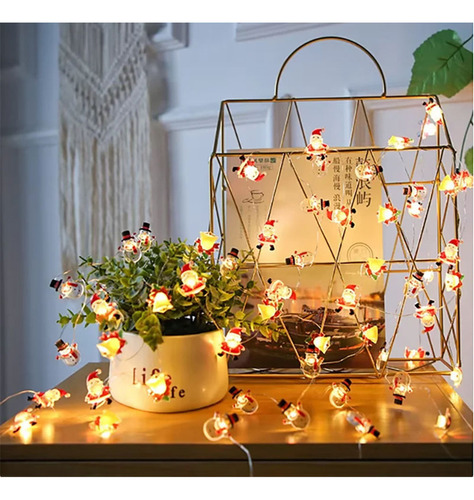 Navidad Familia Sala De Estar Jardín Led Decorativo Led 10m