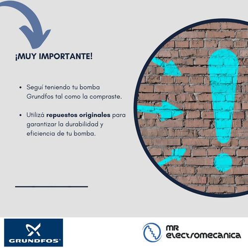 Imagen 4 de 10 de Grundfos Cr 1 1s 3 5: Sello Mecánico Empaquetadura + Calidad