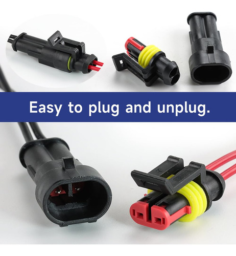 355 Piezas De Conectores De Cable Automotrices Impermeables