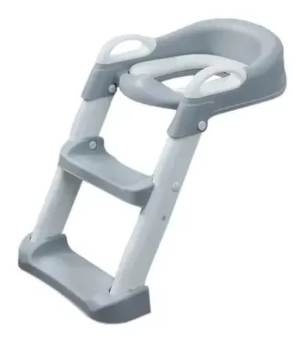 Asiento Adaptador Escalera Inodoro Wc Para Niños Acolchado