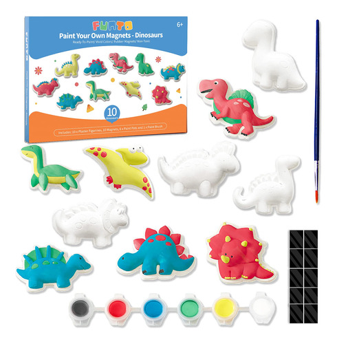 Funto Kit De Pintura De Dinosaurios Para Ninos, Pinta Tus Pr