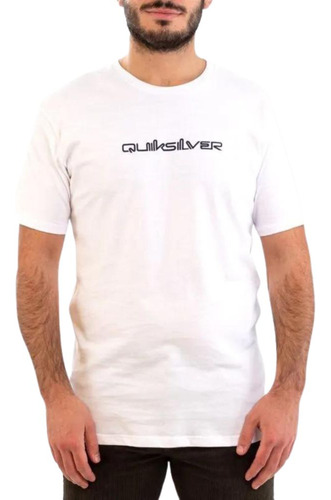 Remera Quiksilver Corporate Logo 2242102078 Hombre