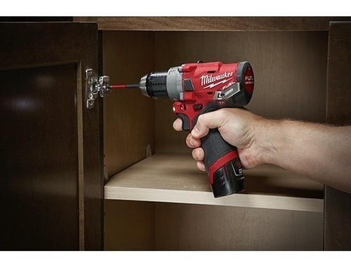 Imagen 7 de 8 de Taladro Atornillador Milwaukee 2504-259a Fuel Percutor 12v