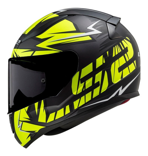 Capacete Ls2 Ff353 Rapid Cromo Matt Cor Amarelo/Preto Tamanho do capacete 56/S