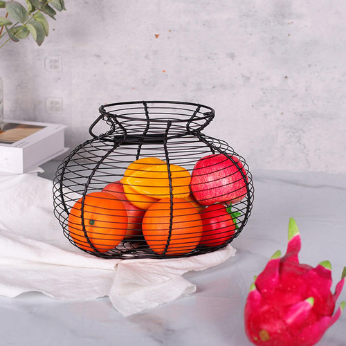 Cesta De Almacenamiento De Huevos De Huevo De Metal