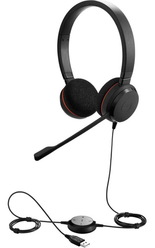 Jabra Auricular Evolve 20 Uc Stereo - Headset - On-ear