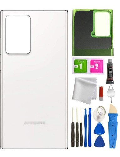 Repuesto Tapa Trasera Samsung Note 20 Ultra Blanco