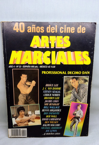 Revista Vintage '' Artes Marciales'' Decimo Dan #22.