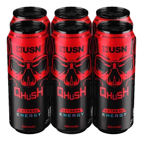 Pre Entrenamiento  Qhush  Usn 6un Energy Drink