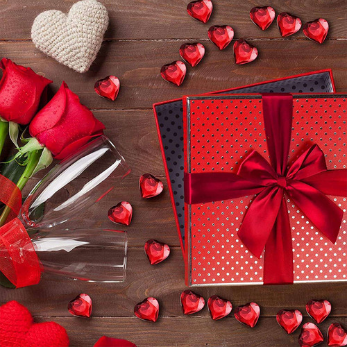 X2200 Acrílico En Forma De Corazón Para Día De San Valentín,