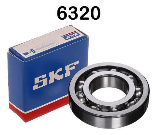 Rolinera Rodamiento 6320 (sin Sello) Skf Original 100x215x47