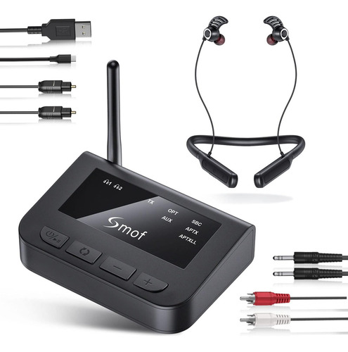 Smof Juego Auriculares Inalámbricos Personas Mayores, Ver Hd