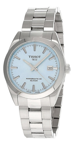 Tissot T127.407.11.351.00 Gentleman Powermatic 80 Ice Blue