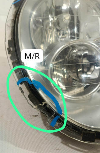 Faro Izquierdo Mini Cooper 2002 2003 2004 2005 2006 A953 Izquierdo/conductor (Usado)