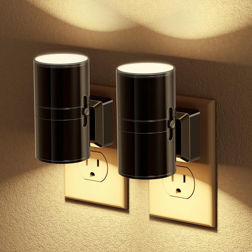 Luz Nocturna Led Enchufable Con Sensor De Luz