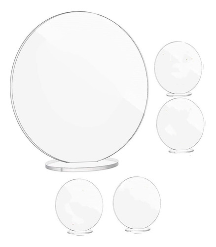 5 Tarjetas De Mesa Acrílicas Con Números De Mesa