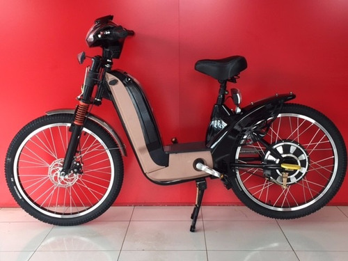 Bicicleta Elétrica Motorizada Sport 350 W 48v V Com Alarme